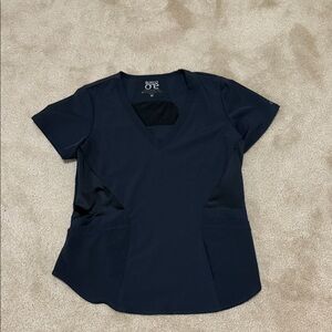 Barco Uniforms Navy Women's Short Sleeve Top